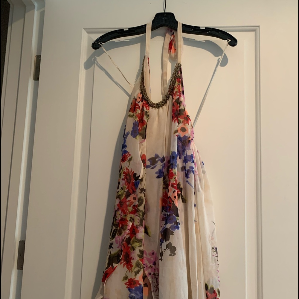 Chiffon maxi dress NWT.